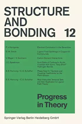 Couverture du produit · Progress in Theory