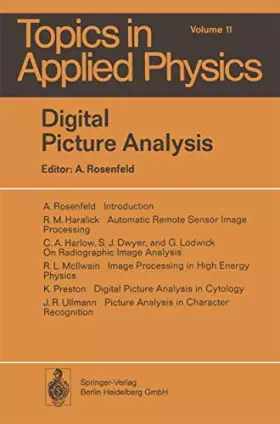 Couverture du produit · Digital Picture Analysis
