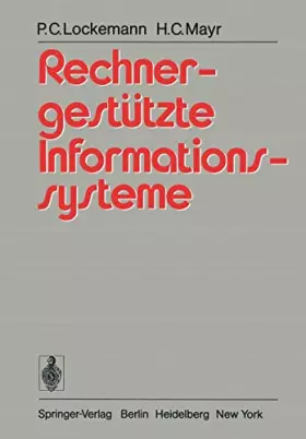 Couverture du produit · Rechnergestutzte Informationssysteme
