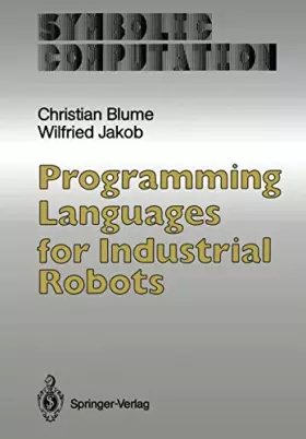 Couverture du produit · Programming Languages for Industrial Robots