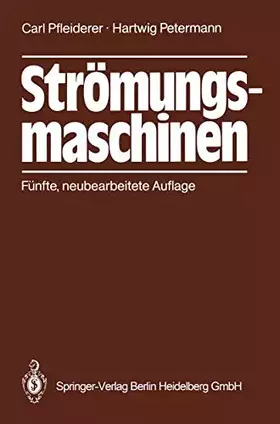Couverture du produit · Strömungsmaschinen