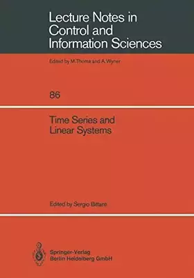 Couverture du produit · Time Series and Linear Systems
