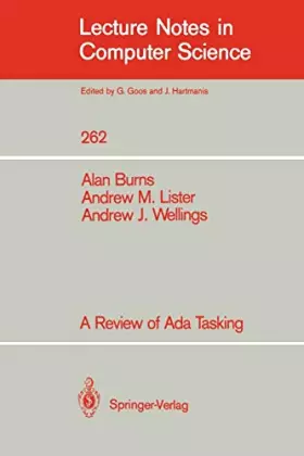 Couverture du produit · A Review of Ada Tasking