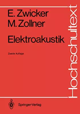 Couverture du produit · Elektroakustik (Hochschultext)
