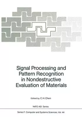Couverture du produit · Signal Processing and Pattern Recognition in Nondestructive Evaluation of Materials