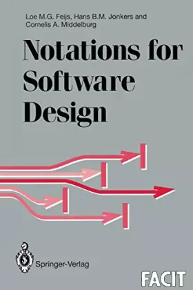 Couverture du produit · Notations for Software Design