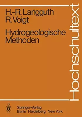 Couverture du produit · Hydrogeologische Methoden (Hochschultext)