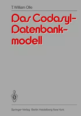 Couverture du produit · Das Codasyl-Datenbankmodell