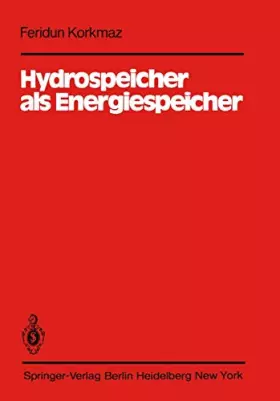 Couverture du produit · Hydrospeicher als Energiespeicher