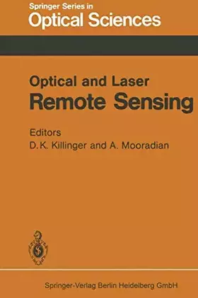 Couverture du produit · Optical and Laser Remote Sensing