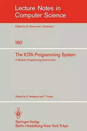 Couverture du produit · The Iota Programming System: A Modular Programming Environment