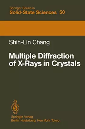 Couverture du produit · Multiple Diffraction of X-Rays in Crystals