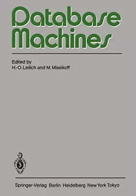 Couverture du produit · Database Machines: International Workshop Munich, September 1983