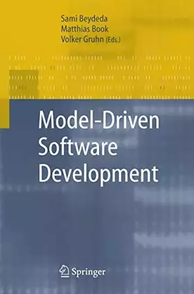 Couverture du produit · Model-Driven Software Development