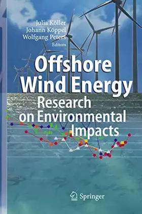 Couverture du produit · Offshore Wind Energy: Research on Environmental Impacts
