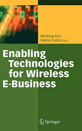 Couverture du produit · Enabling Technologies for Wireless E-business