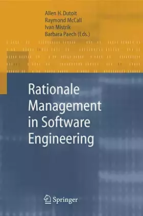 Couverture du produit · Rationale Management in Software Engineering