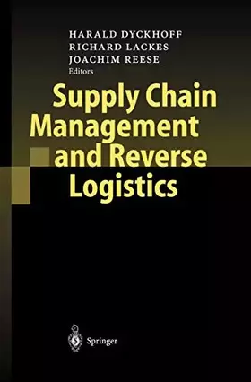 Couverture du produit · Supply Chain Management and Reverse Logistics