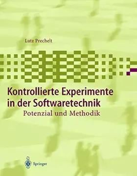 Couverture du produit · Kontrollierte Experimente in der Softwaretechnik: Potenzial und Methodik