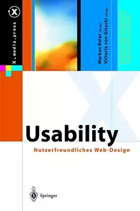 Couverture du produit · Usability: Nutzerfreundliches Web-Design (X.media.press)