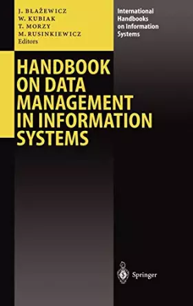 Couverture du produit · Handbook on Data Management in Information Systems
