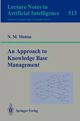 Couverture du produit · An Approach to Knowledge Base Management