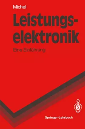Couverture du produit · Leistungselektronik: Eine Einführung (Springer-Lehrbuch)