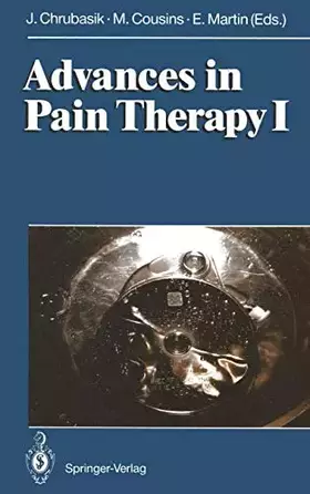Couverture du produit · Advances in Pain Therapy I