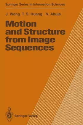 Couverture du produit · Motion and Structure from Image Sequences