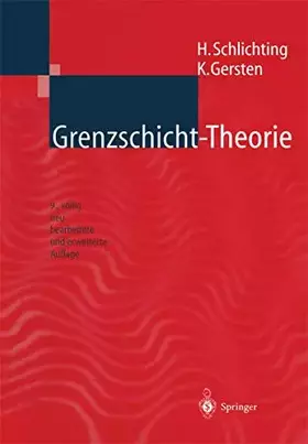 Couverture du produit · Grenzschicht-Theorie