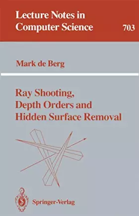 Couverture du produit · Ray Shooting, Depth Orders and Hidden Surface Removal