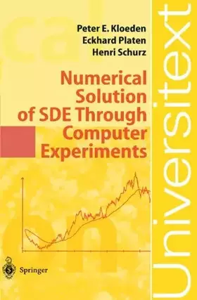 Couverture du produit · Numerical Solution of Sde Through Computer Experiments