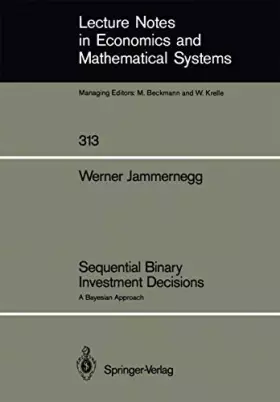 Couverture du produit · Sequential Binary Investment Decisions: A Bayesian Approach