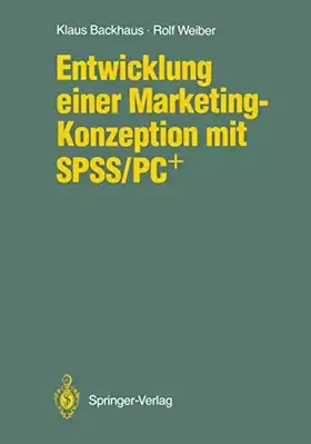 Couverture du produit · Entwicklung einer Marketing-Konzeption mit SPSS/PC Plus