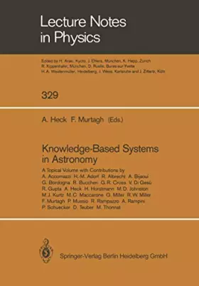 Couverture du produit · Knowledge-Based Systems in Astronomy: A Topical Volume