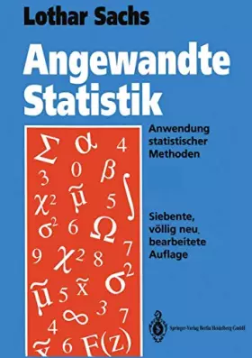 Couverture du produit · Angewandte Statistik, Anwendung statistischer Methoden