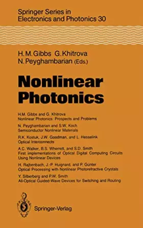 Couverture du produit · Nonlinear Photonics