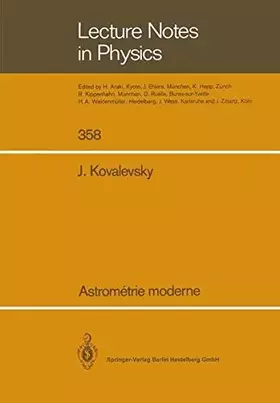 Couverture du produit · Astrometrie Moderne