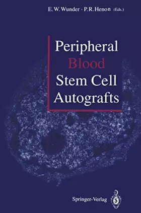 Couverture du produit · Peripheral Blood Stem Cell Autografts