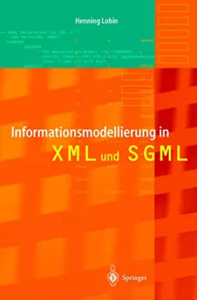 Couverture du produit · Informationsmodellierung in XML und SGML