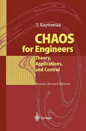 Couverture du produit · Chaos for Engineers: "Theory, Applications, And Control"