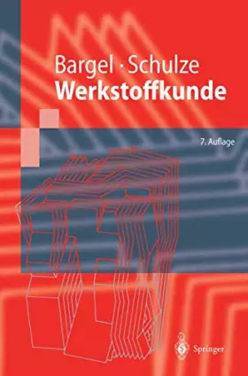 Couverture du produit · Werkstoffkunde (Springer-Lehrbuch)