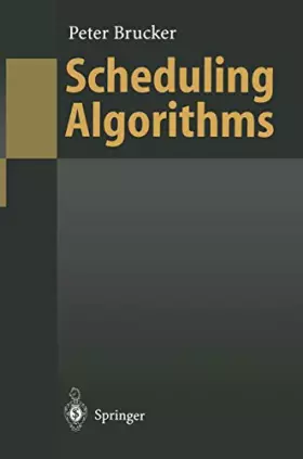 Couverture du produit · Scheduling Algorithms