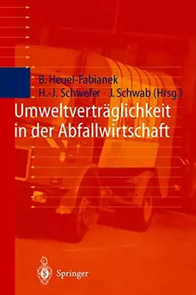 Couverture du produit · Umweltverträglichkeit in der Abfallwirtschaft