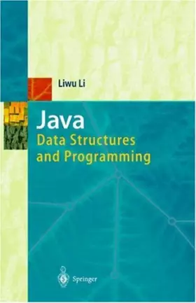 Couverture du produit · JAVA. : Data structures and programming, with 44 figures, including CD-ROM