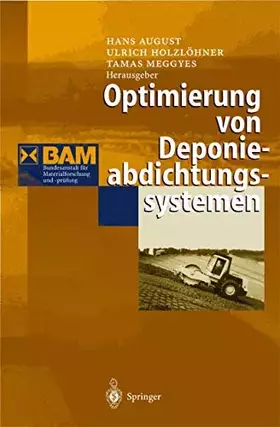 Couverture du produit · Optimierung von Deponieabdichtungssystemen