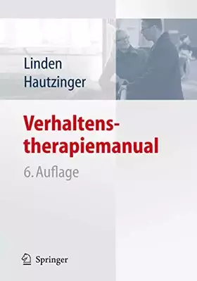 Couverture du produit · Verhaltenstherapiemanual