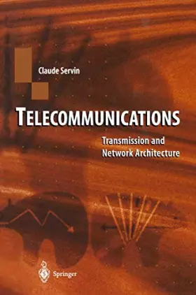 Couverture du produit · Telecommunications: Transmission and Network Architecture