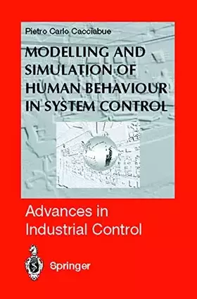 Couverture du produit · Modelling and Simulation of Human Behaviour in System Control
