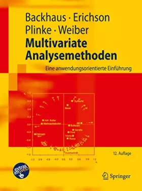 Couverture du produit · Multivariate Analysemethoden: Eine anwendungsorientierte Einführung (Springer-Lehrbuch)
